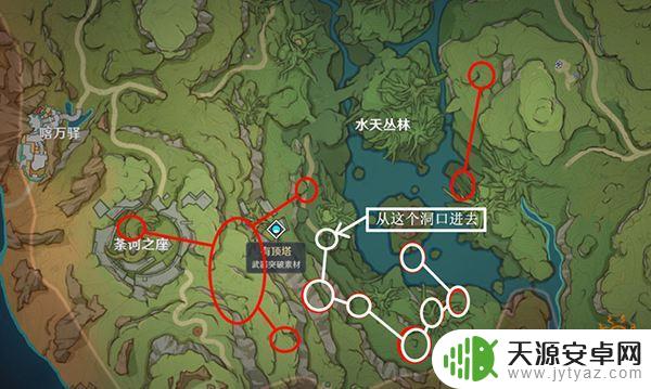 原神蕈兽 原神蕈兽位置路线一览