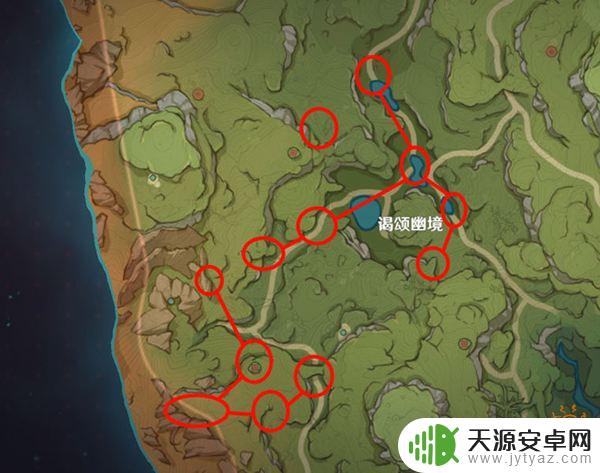 原神蕈兽 原神蕈兽位置路线一览