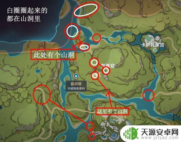 原神蕈兽 原神蕈兽位置路线一览