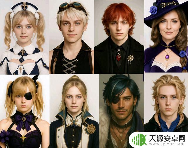 原神:AI视角下的52位角色,钟离被误认,纳塔团队全黑皮!