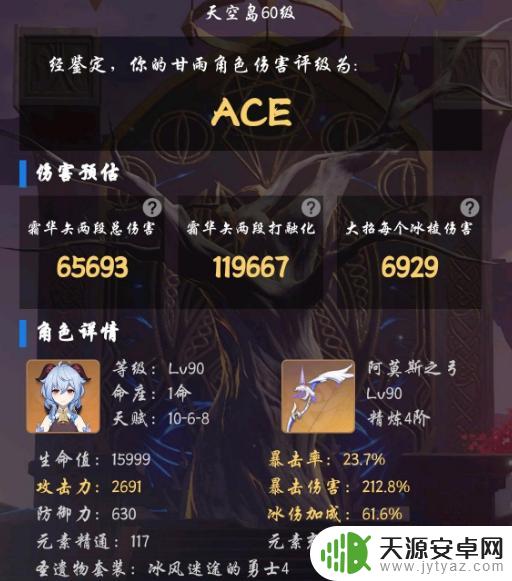 原神角色评级为ace表示什么 原神伤害评级ace含义