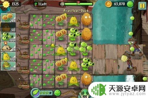 植物大战僵尸2如何3星过关 植物大战僵尸2海盗港湾第六关攻略