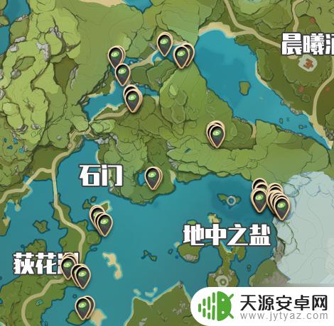原神睡莲在哪 原神莲蓬采集地点