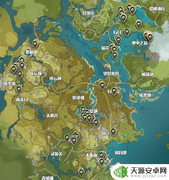原神睡莲在哪 原神莲蓬采集地点