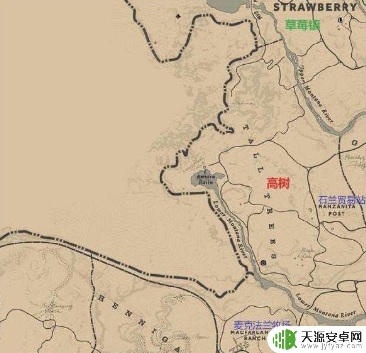 荒野大镖客2快速旅行地图位置 荒野大镖客2快速旅行地点