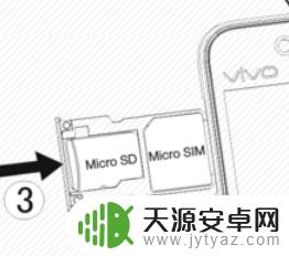 vivo手机怎样上电话卡 vivo手机SIM卡安装教程