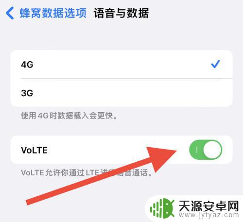 苹果手机怎么打开高清通话volte功能 iPhone开通VOLTE的步骤