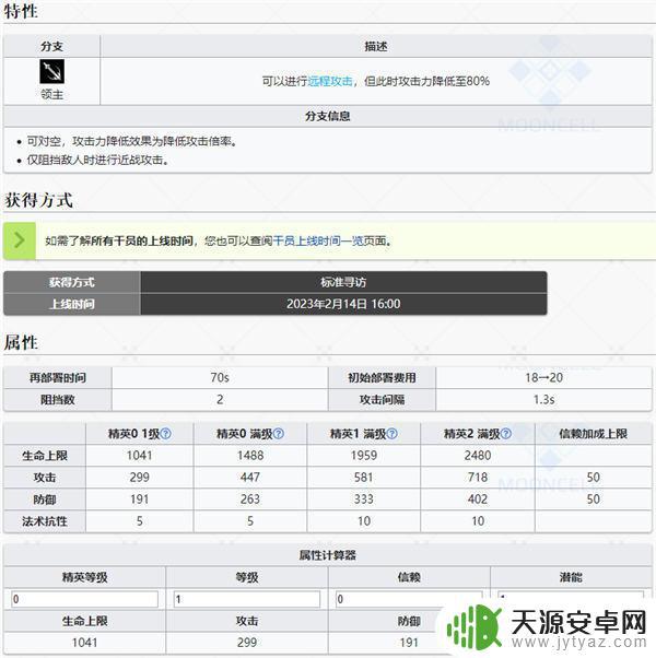 明日方舟反派人物图鉴 明日方舟仇白干员图鉴介绍