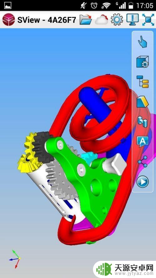 手机如何使用模型 SView手机CAD模型查看方法