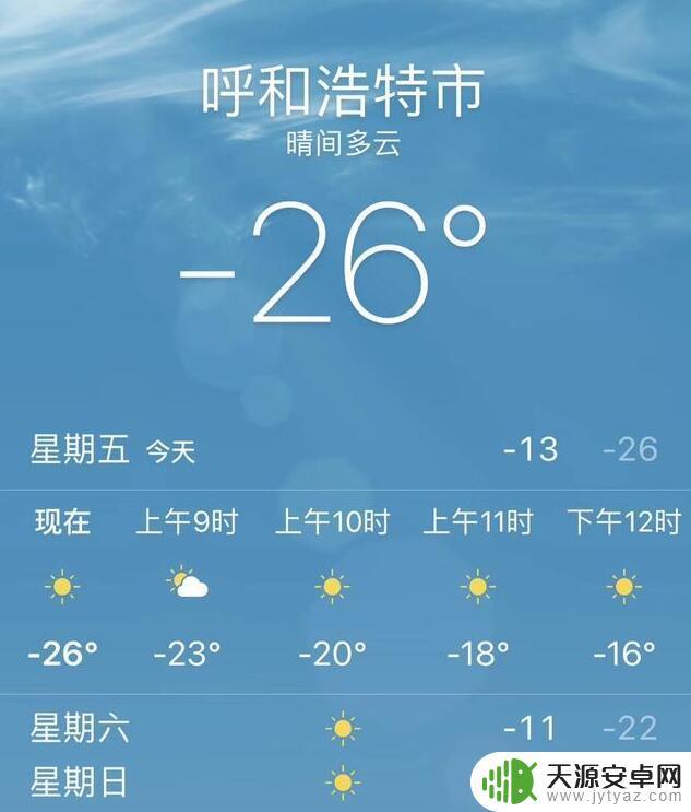 苹果手机太冷了是不是会关机 iPhone的最低使用温度是多少