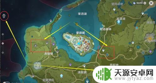原神矿产密集的地方 原神矿石分布地图