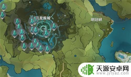 原神矿产密集的地方 原神矿石分布地图