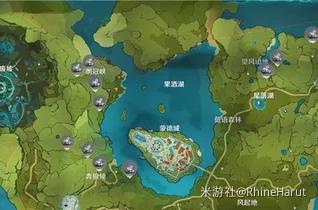 原神矿产密集的地方 原神矿石分布地图