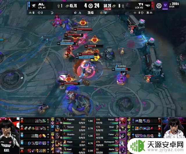 T1VSAL决胜局Tarzan黑科技难救主,T1与GEN会师!
