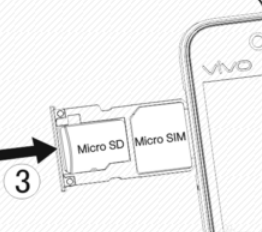 vo怎么装手机卡 vivo手机SIM卡如何安装