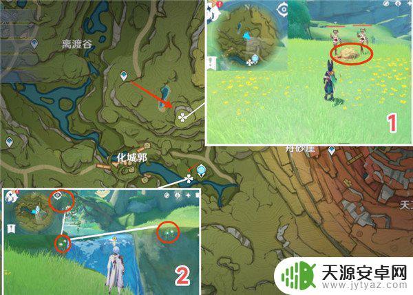 原神杰波莲 原神劫波莲采集路线76个点位分享