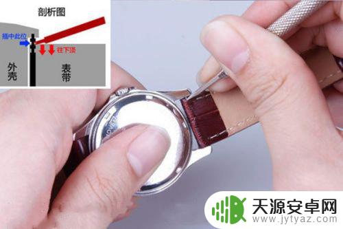 如何拆卸手机表带 怎样正确拆表带