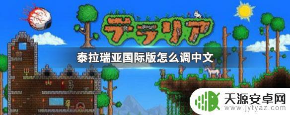泰拉瑞亚语言怎么调 泰拉瑞亚国际版中文设置方法