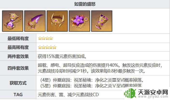 原神皇女用什么套装 2021年原神皇女最佳装备推荐