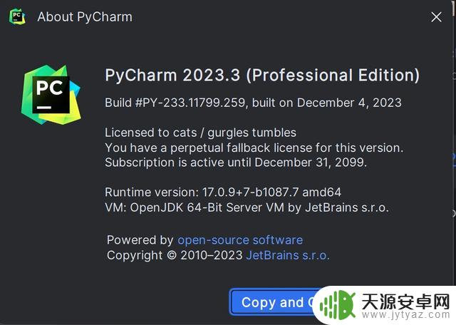 最新 PyCharm 2023.3.1 专业版安装与激活(带激活工具激活码)