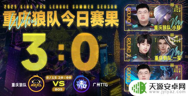 小胖再次满血复活，狼队3-0TTG，一笙赵怀真辅助，S组陷入混乱