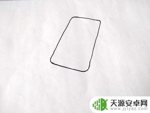 如何画苹果手机的步骤 如何用简笔画画苹果手机