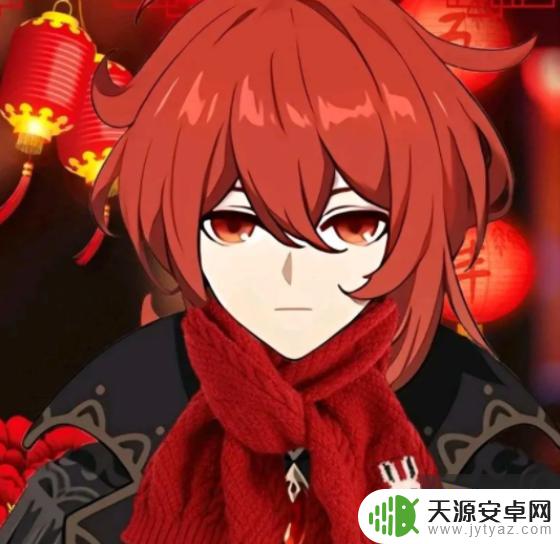 原神角色戴红围巾 原神红围巾新年头像有哪些