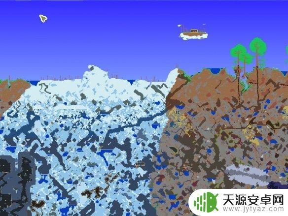 泰拉瑞亚的空岛一般在哪 《泰拉瑞亚》空岛地图定位方法介绍