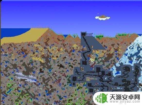 泰拉瑞亚的空岛一般在哪 《泰拉瑞亚》空岛地图定位方法介绍