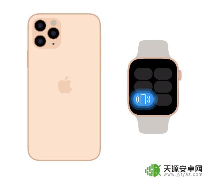 怎么用applewatch查找手机 Apple Watch如何找到我的iPhone