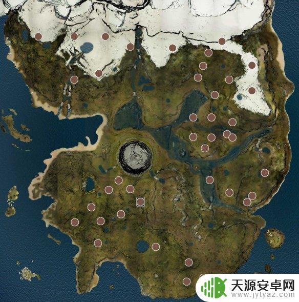 steam森林猫 the forest全动物地图