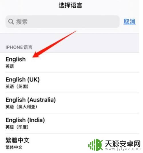 怎么把苹果手机设置成英文 如何在iPhone手机上将语言改为英语