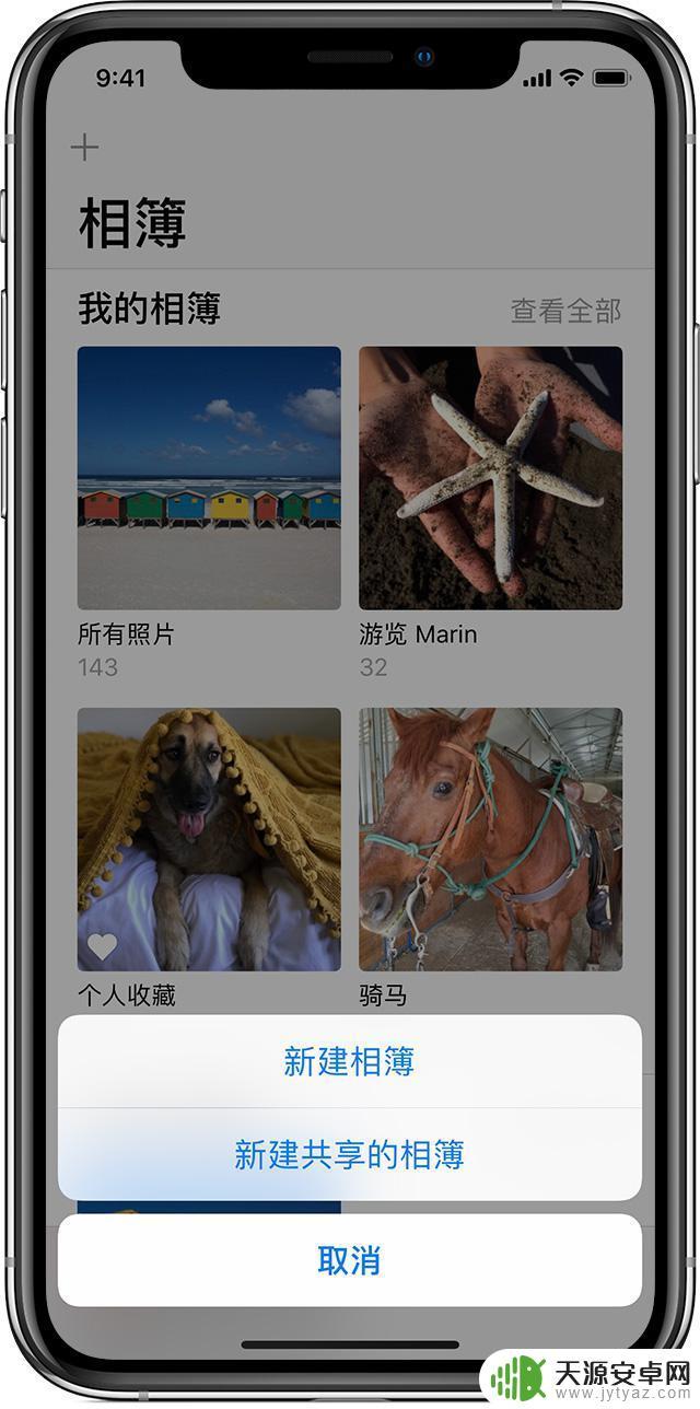 新建相簿怎么用手机 iPhone 如何管理共享相簿