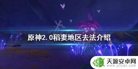 原神 怎么去稻妻 《原神》2.0稻妻怎么去