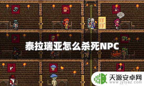 泰拉瑞亚杀npc的方法 泰拉瑞亚怎么杀死NPC