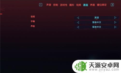 赛博朋克2077怎么改语言 赛博朋克2077简体中文语言设置