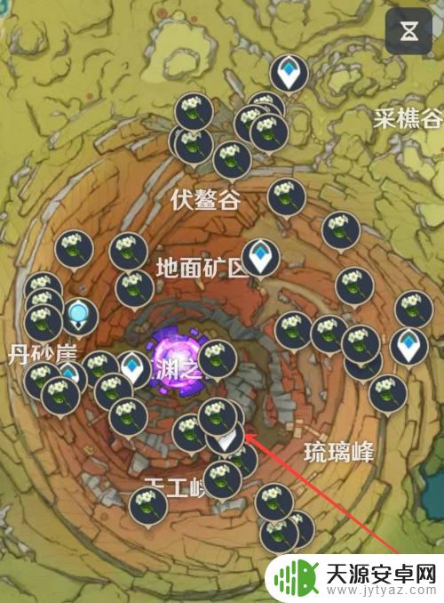 清心原神位置 原神清心位置点位攻略