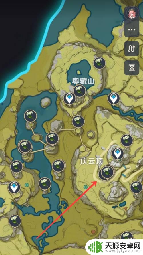清心原神位置 原神清心位置点位攻略