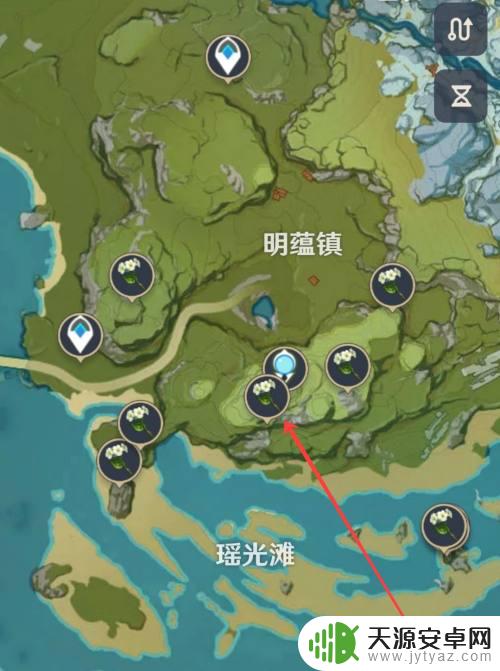 清心原神位置 原神清心位置点位攻略