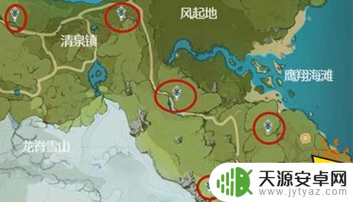 原神地笼位置 原神蒙德地笼最新位置图文攻略