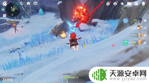 原神雪山中间的副本怎么去 原神雪山中间的隐藏路径怎么找
