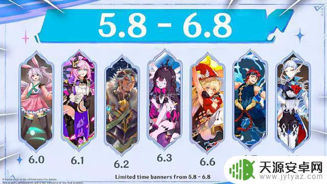 《原神》新版本5.8-6.0卡池确定!引入3位新5星角色!想要抽取5.7版本丝柯克火神又该怎么做?