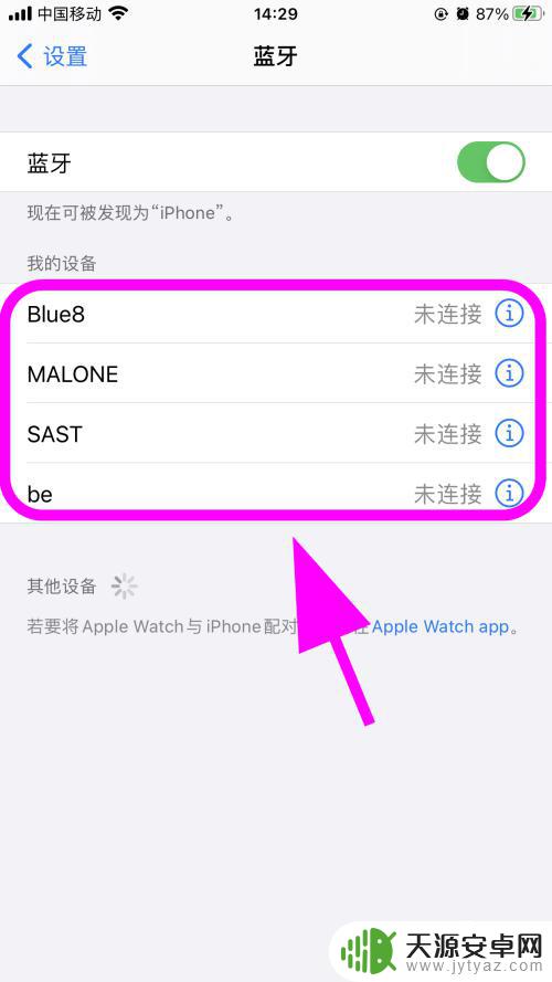 苹果手机搜索不到耳机设备怎么办 苹果耳机连接手机后没有反应怎么办