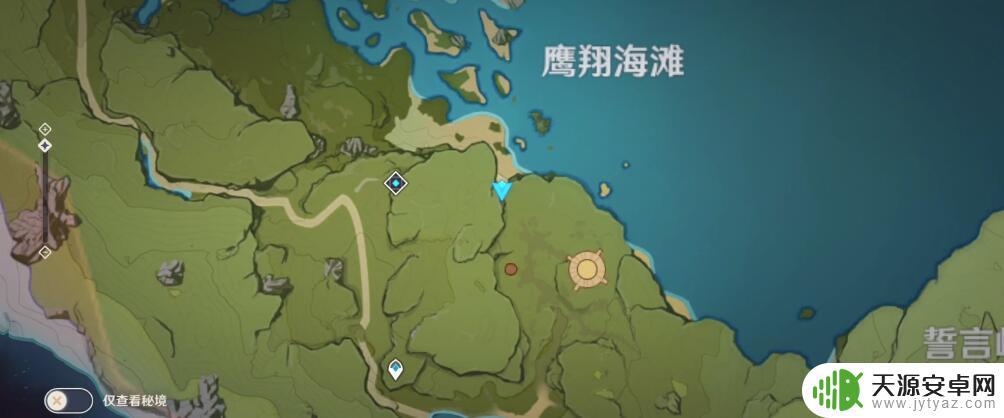 原神鹰翔海滩旁边一个山洞 原神鹰翔海滩山洞进入方法