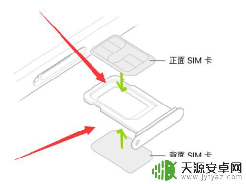 苹果手机只有一个卡槽怎么用两张卡 如何在苹果14上同时使用两张卡