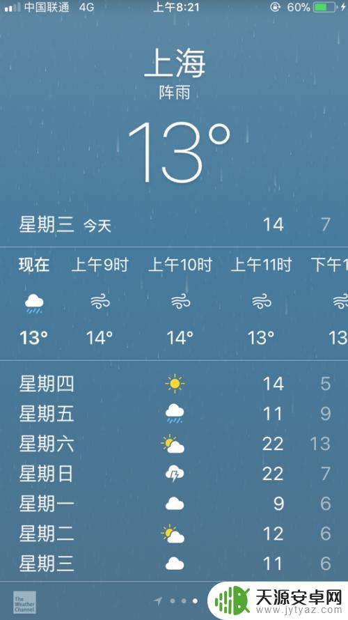 换苹果手机的天气怎么设置 苹果手机iPhone如何添加城市天气